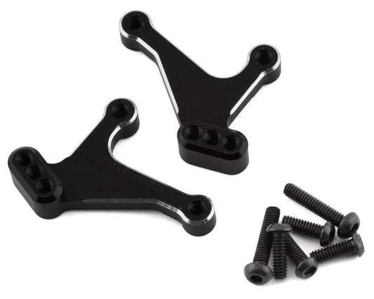 Yeah Racing Kyosho MX-01 Aluminum Adjustable Rear Shock Tower (Black) (YEA-KYMX-001)