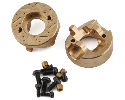 Yeah Racing Mini-Z MX-01 4x4 Brass Front Steering Knuckle Weight (2) (YEA-KYMX-003)