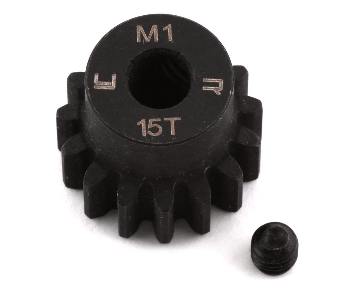 Yeah Racing Hardened Steel Mod 1 Pinion Gear (5mm Bore) (15T) (YEA-MG-10005)