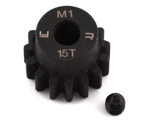 Yeah Racing Hardened Steel Mod 1 Pinion Gear (5mm Bore) (15T) (YEA-MG-10005)