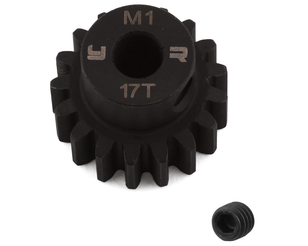 Yeah Racing Hardened Steel Mod 1 Pinion Gear (5mm Bore) (17T) (YEA-MG-10007)