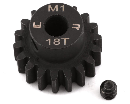 Yeah Racing Hardened Steel Mod 1 Pinion Gear (5mm Bore) (18T) (YEA-MG-10008)