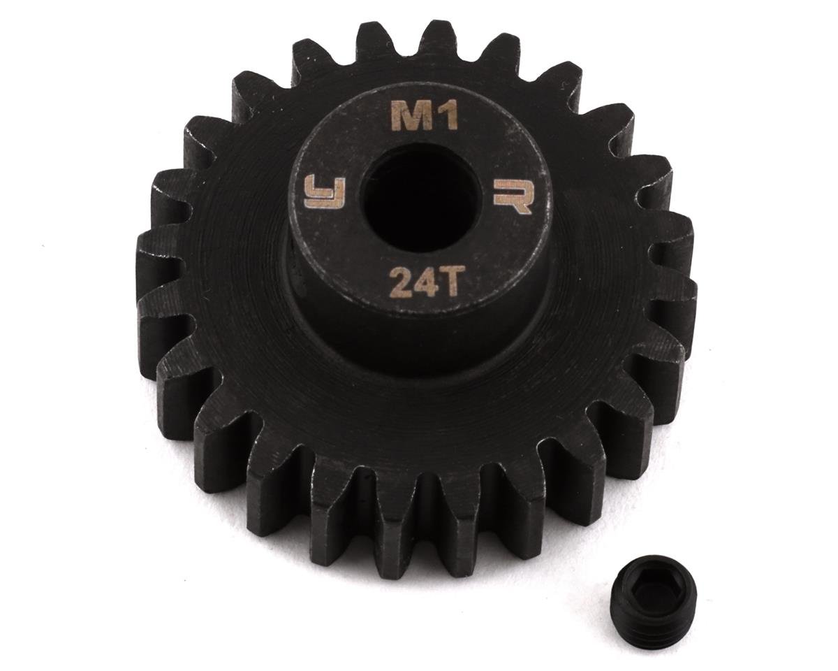 Yeah Racing Hardened Steel Mod 1 Pinion Gear (5mm Bore) (24T) (YEA-MG-10014)