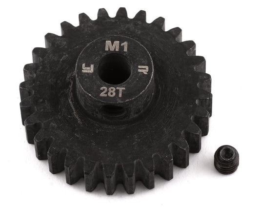Yeah Racing Hardened Steel Mod 1 Pinion Gear (5mm Bore) (28T) (YEA-MG-10018)