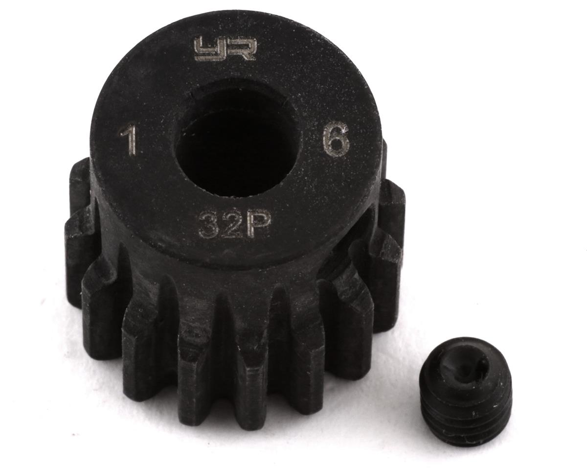 Yeah Racing Steel 32P Pinion Gear (5mm Bore) (16T) (YEA-MG-32004)