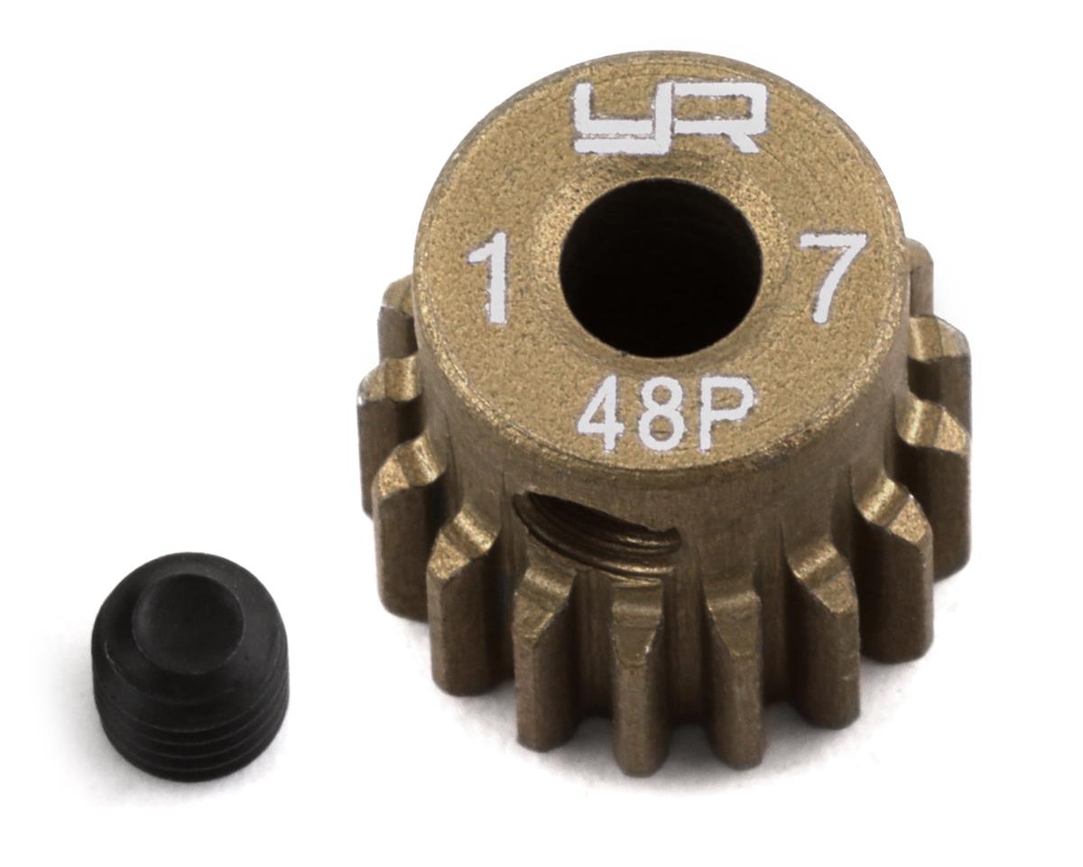 Yeah Racing 48P Hard Coated Aluminum Pinion Gear (17T) (YEA-MG-48017)