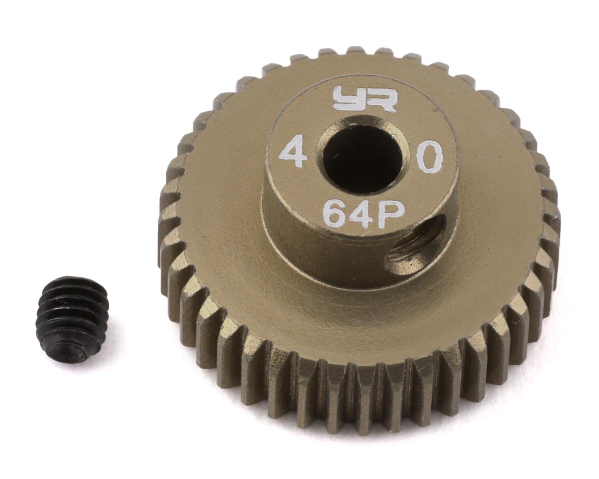 Yeah Racing 64P Hard Coated Aluminum Pinion Gear (48T) (YEA-MG-64048)