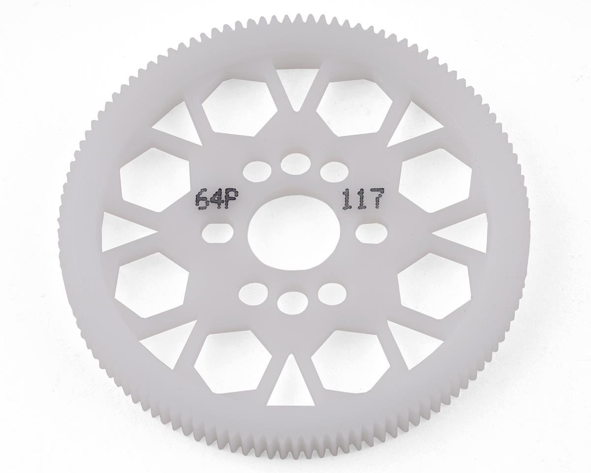 Yeah Racing 64P Competition Delrin Spur Gear (117T) (YEA-SG-64117)