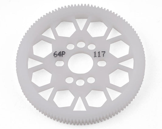 Yeah Racing 64P Competition Delrin Spur Gear (117T) (YEA-SG-64117)