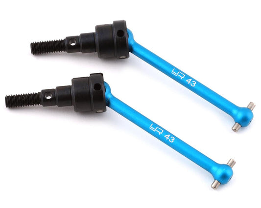 Yeah Racing Tamiya CC-01 Aluminum & Steel Universal CVD Drive Shafts (Blue) (2) (YEA-TACC-005BU)