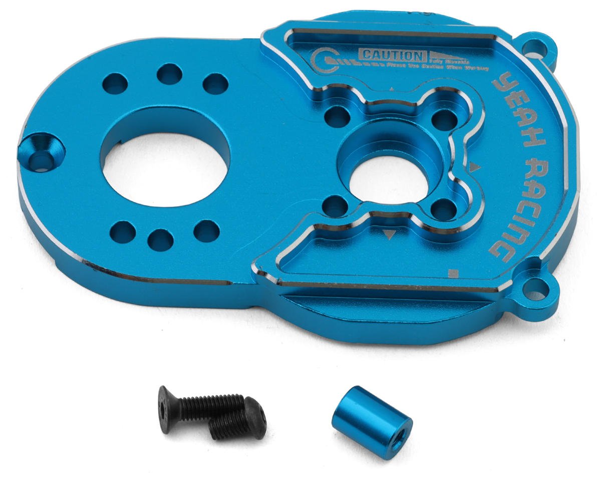 Yeah Racing Tamiya MB-01/BT-01 Aluminum Motor Mount (Blue) (YEA-TAMB-005BU)