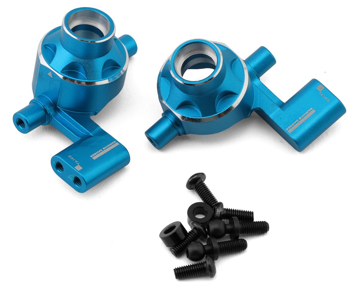 Yeah Racing Tamiya MB-01/BT-01 Aluminum Steering Knuckles (2) (YEA-TAMB-007BU)