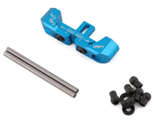 Yeah Racing Tamiya TT-02 RWD Aluminum Adjustable Rear Lower Suspension Arm Mount (YEA-TATT-019BU)