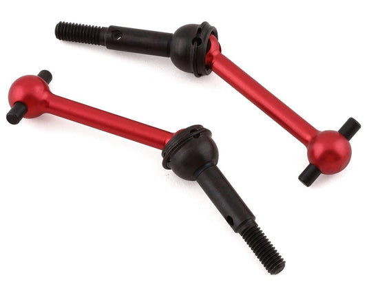 Yeah Racing Tamiya TT-01/TT-01E Aluminum & Steel Drive Shaft (Red) (2) (YEA-TATT-047RD)