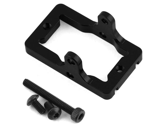 Yeah Racing Aluminum Servo Mount for Traxxas TRX-4M (Black) (YEA-TR4M-011BK)