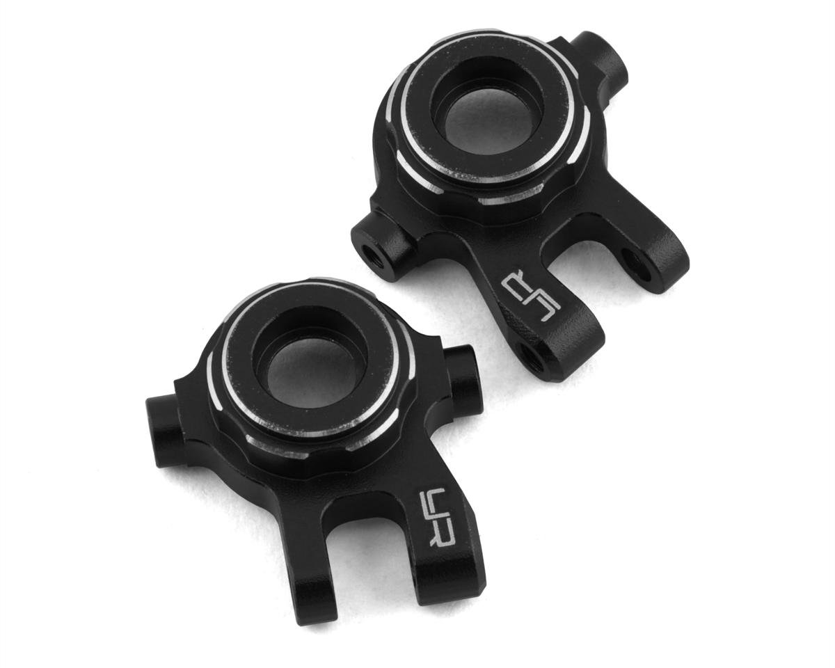 Yeah Racing Aluminum Steering Knuckles for Traxxas TRX-4M (Black) (2) (YEA-TR4M-014BK)