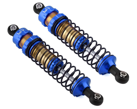 Yeah Racing 90mm Aluminum TR-XB Big Bore Shocks (Blue) (2) (YEA-TRSL-016BU)