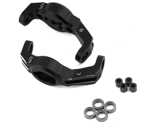 Yeah Racing Aluminum C-Hubs for Traxxas TRX-4/TRX-6 (Black) (2) (41g) (YEA-TRX4-001BK)