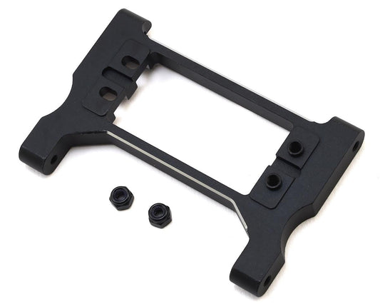 Yeah Racing Aluminum Servo Mount for Traxxas TRX-4 (Black) (YEA-TRX4-005BK)