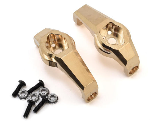 Yeah Racing Heavy Brass C Hubs for Traxxas TRX-4/TRX-6 (2) (49g) (YEA-TRX4-040)