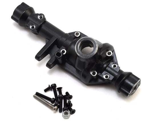 Yeah Racing Alloy Front Axle Housing for Traxxas TRX-4 (Black) (Titanium Coated) (YEA-TRX4-045BK)