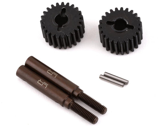 Yeah Racing Harden Steel Portal Output Gear Set for Traxxas TRX-4/TRX6 (YEA-TRX4-066)