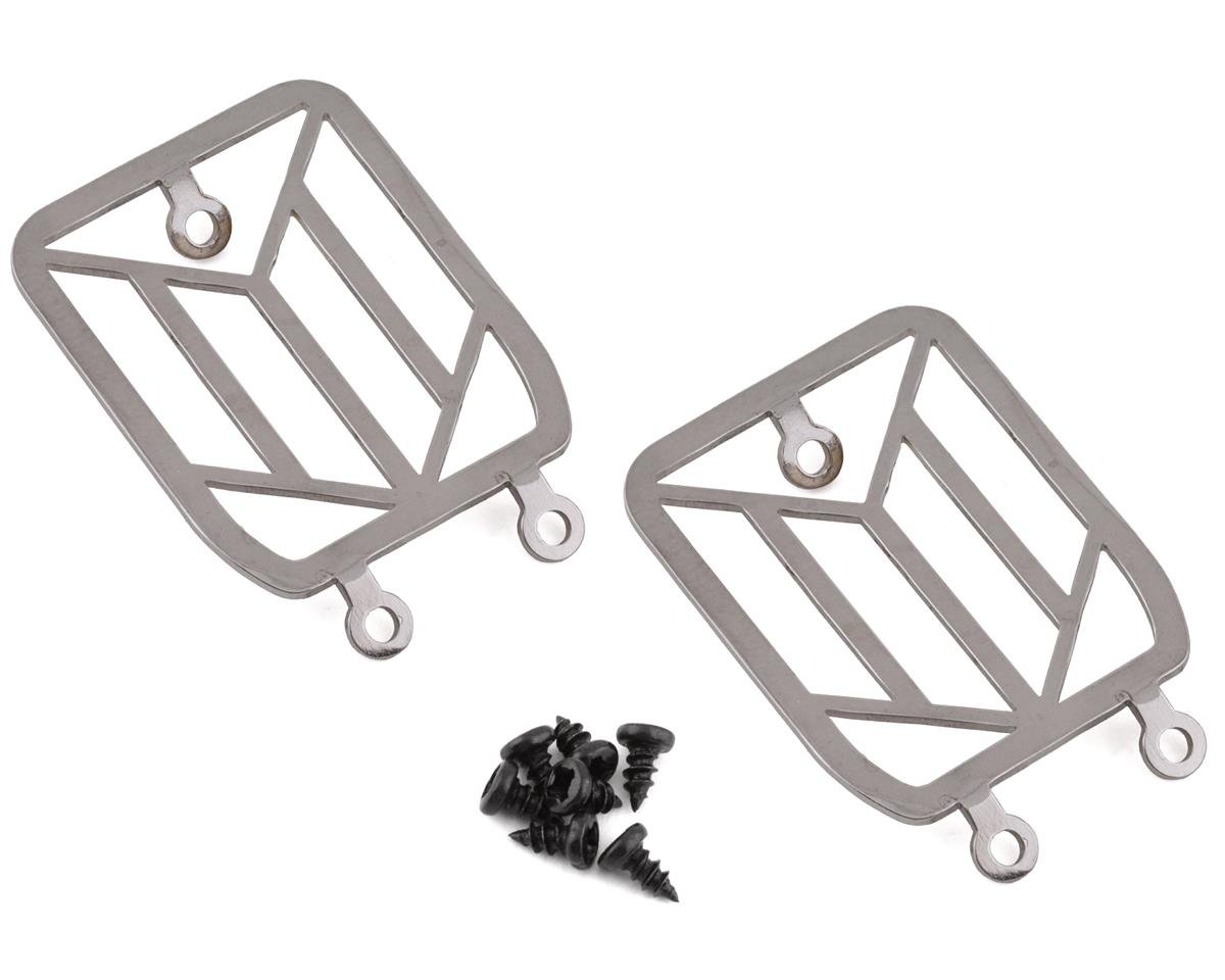 Yeah Racing Stainless Steel Front Light Grille Traxxas TRX-4/TRX-6 G500 (2) (YEA-TRX4-068)
