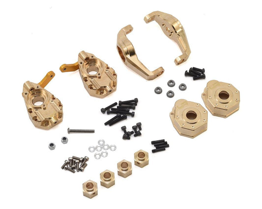 Yeah Racing Brass Upgrade Parts Set for Traxxas TRX-4 (177g) (YEA-TRX4-S01)