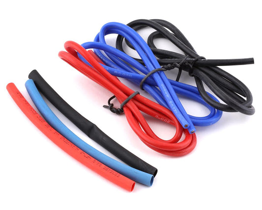 Yeah Racing Silicone Wire Set (Red, Black & Blue) (3) (1.9') (14AWG) (YEA-WPT-0031)