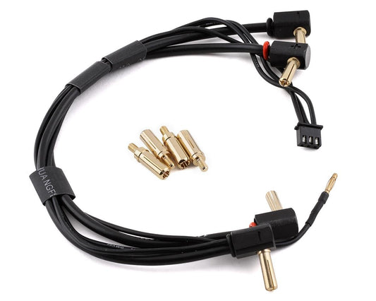 Yeah Racing 2S LiPo Charge Lead (4mm & 5mm to 4mm Bullet Connectors) (YEA-WPT-0129)