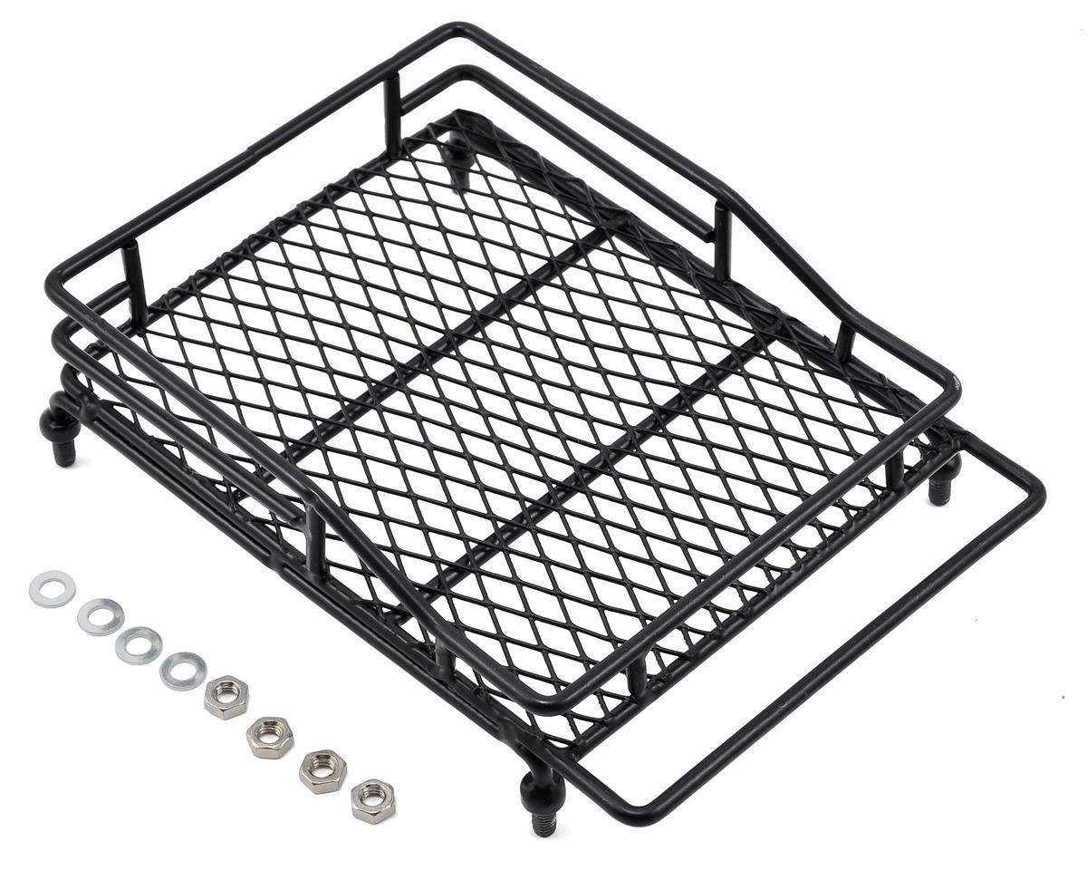 Yeah Racing 1/10 Crawler Scale Metal Mesh Roof Rack Luggage Tray (14x10x3.5cm) (YEA-YA-0403)