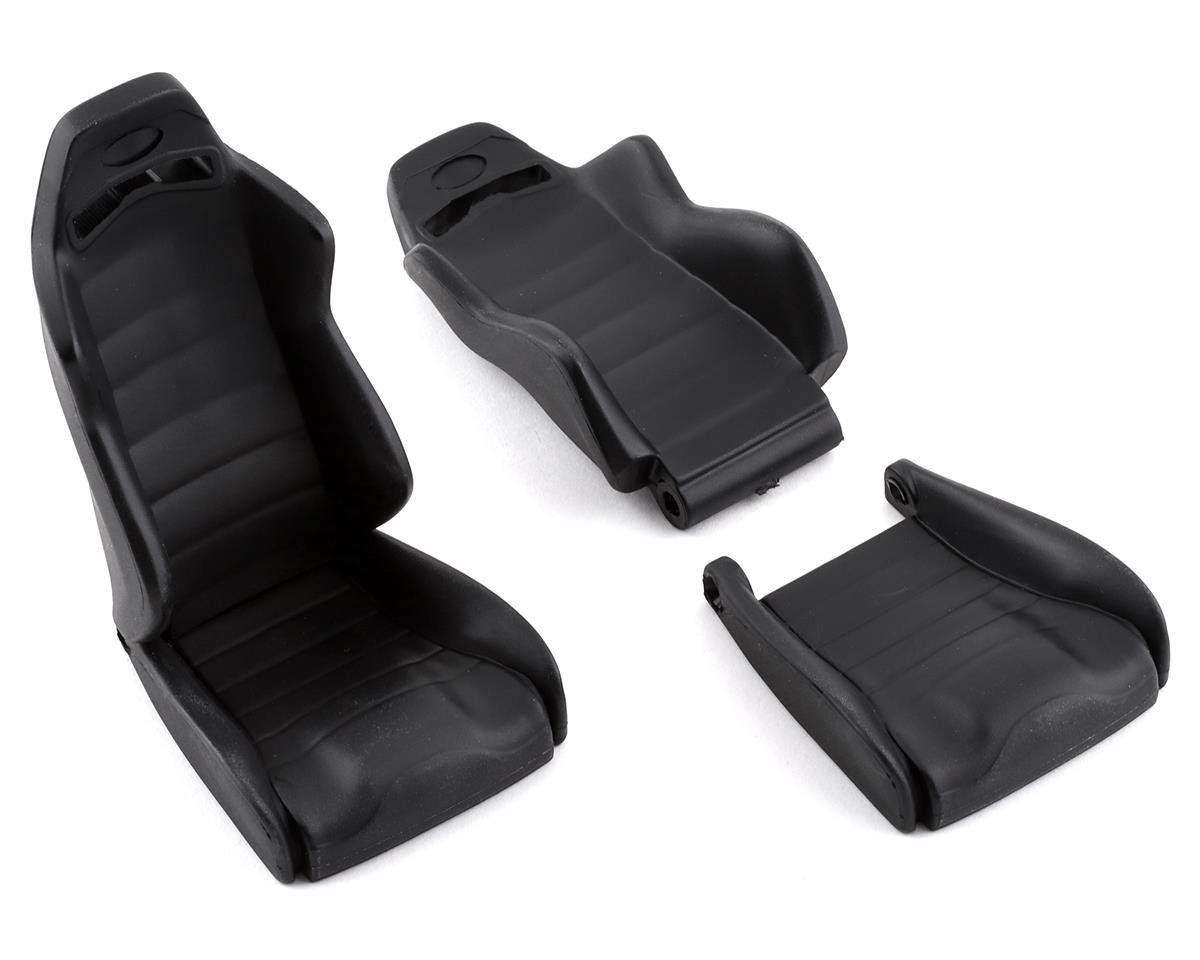 Yeah Racing 1/10 Crawler Plastic Seats (Black) (2) (YEA-YA-0540)