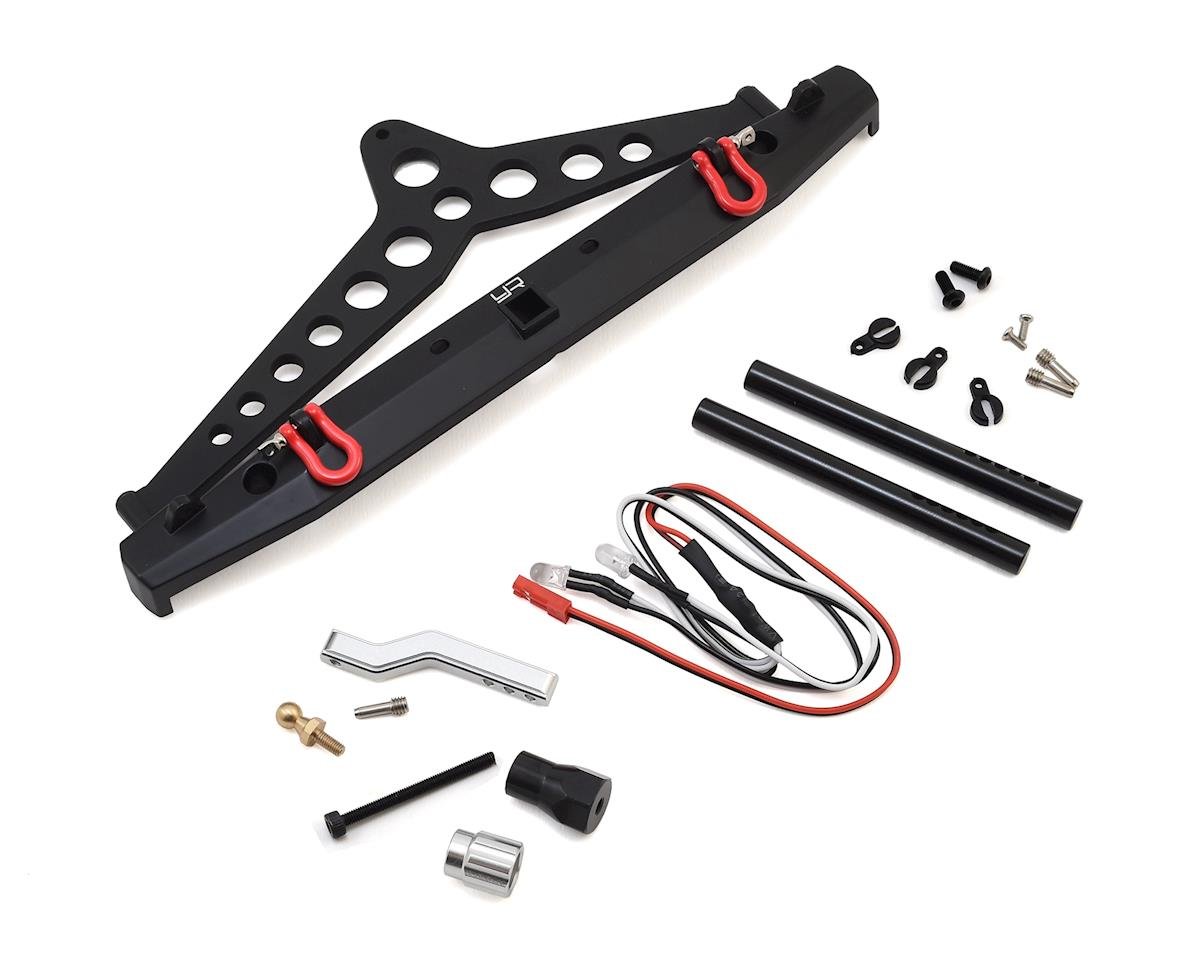 Yeah Racing Aluminum Rear Bumper w/Spare Tire Mount (YEA-YA-0549)