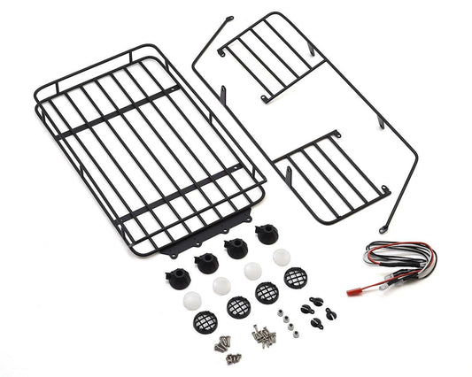 Yeah Racing Metal Roll Cage w/Roof Rack & LED Light (AXID9060) (YEA-YA-0561)