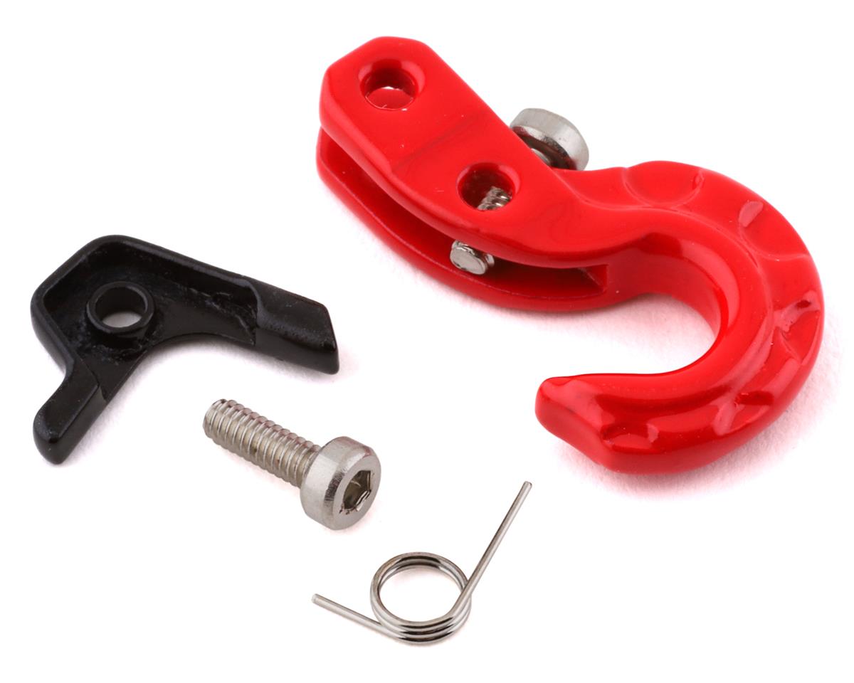 Yeah Racing 1/10 Scale Metal Winch Hook w/Safety Latch (Red) (YEA-YA-0573RD)