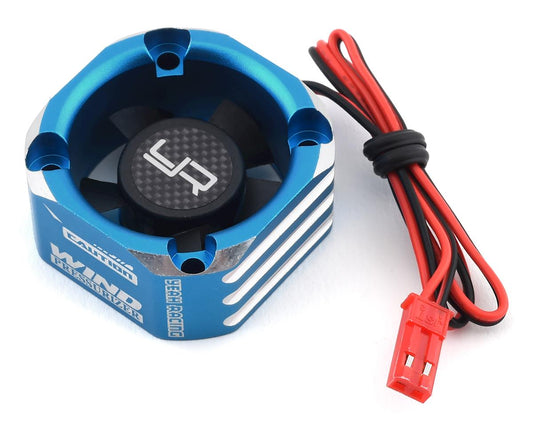 Yeah Racing 30x30mm Aluminum Case Booster Fan (Blue) (YEA-YA-0576BU)