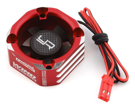 Yeah Racing 30x30mm Aluminum Case Booster Fan (Red) (YEA-YA-0576RD)