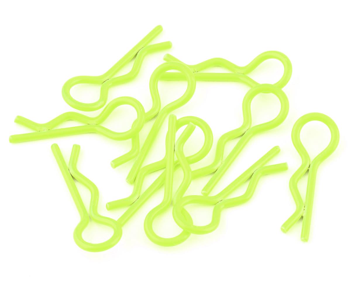 Yeah Racing Body Clips (Yellow) (10) (1/10 or 1/8 Scale) (YEA-YA-0594YW)
