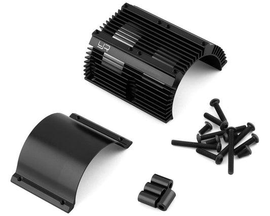 Yeah Racing Aluminum Motor Heat Sink (Black) (40.8mm Diameter) (YEA-YA-0600BK)