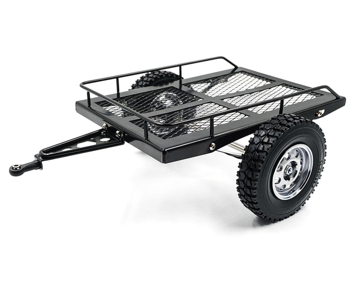 Yeah Racing 1/10 Heavy Duty Metal Hitch Mount Trailer (11.22 Inches) (YEA-YA-0640)