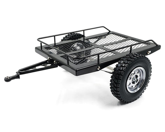 Yeah Racing 1/10 Heavy Duty Metal Hitch Mount Trailer (11.22 Inches) (YEA-YA-0640)