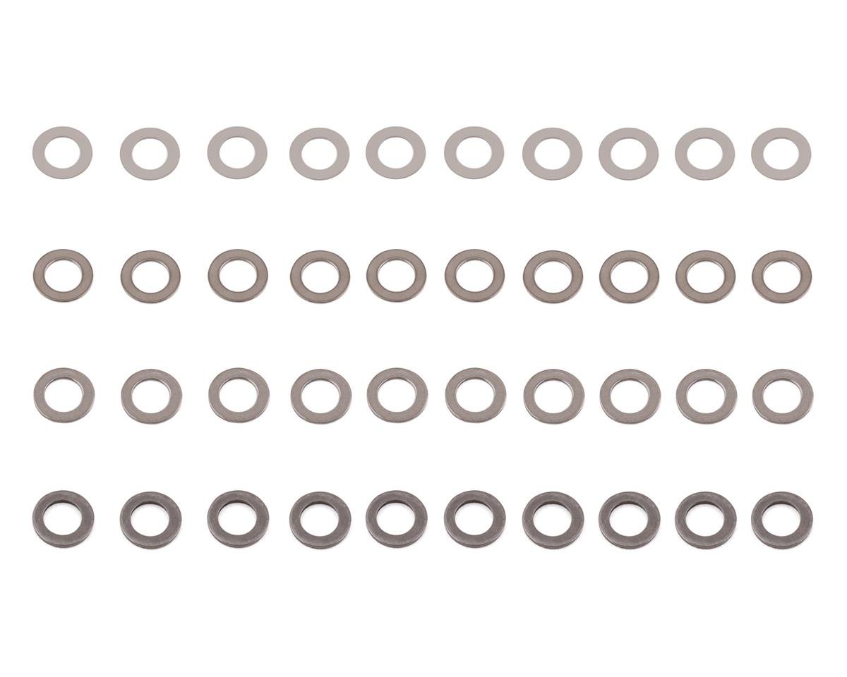 Yeah Racing 3x5mm Stainless Steel Shim Set (40) (0.1, 0.2, 0.3, 0.5mm) (YEA-YA-0644)