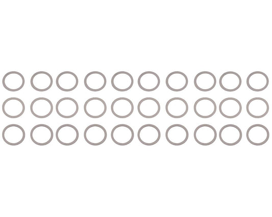 Yeah Racing 8x10mm Stainless Steel Washer Shim Set (30) (0.1, 0.2, 0.3mm) (YEA-YA-0647)