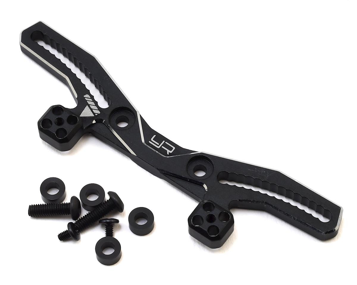 Yeah Racing Yokomo YD-2 Aluminum Low Profile Adjustable Front Shock Tower (Black (YEA-YD-003BK)