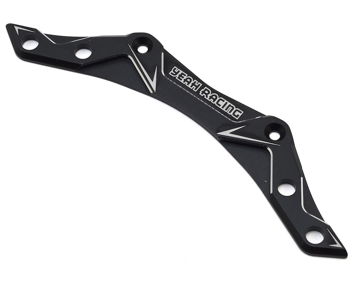 Yeah Racing Yokomo YD-2 Aluminum Bumper Support Plate (Black) (YEA-YD-010BK)