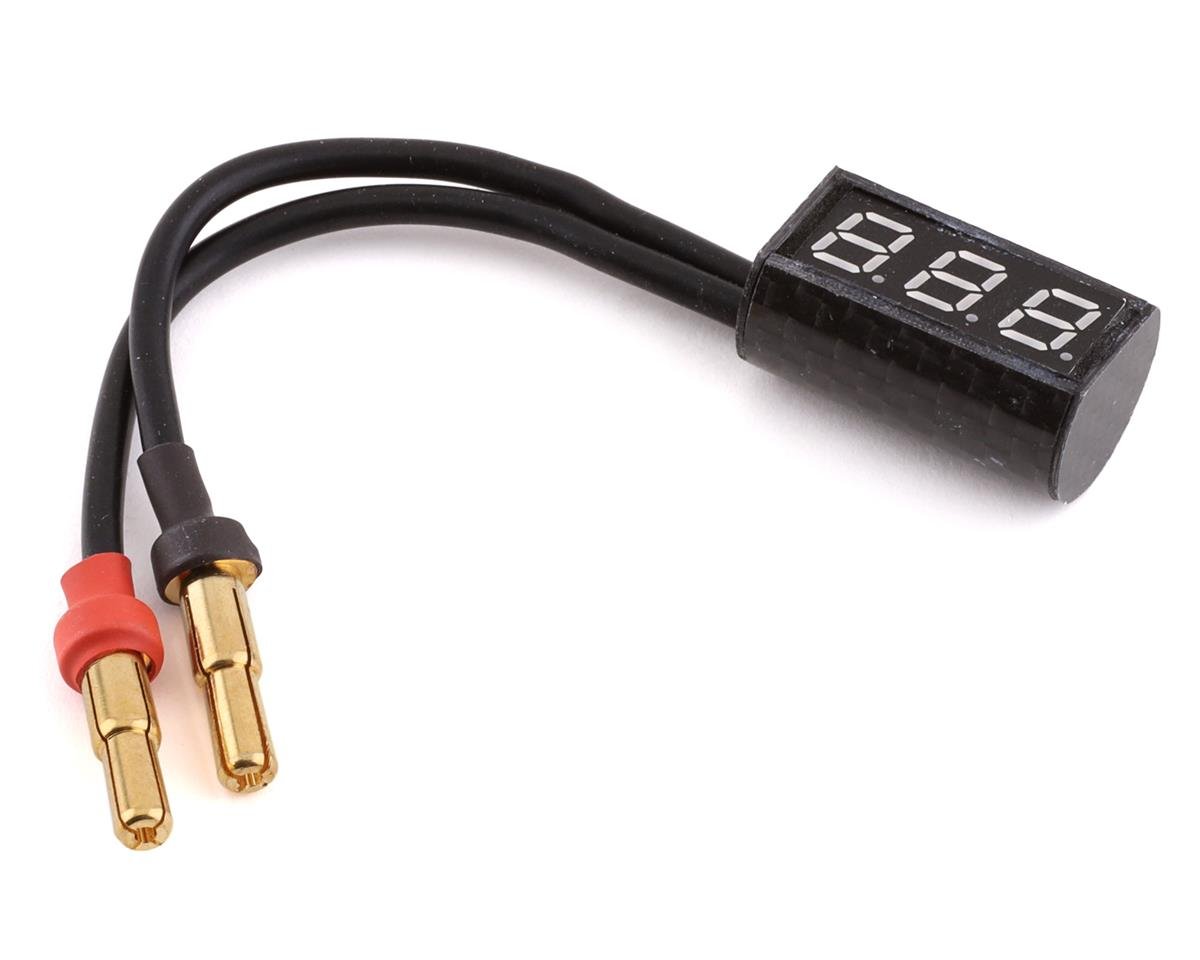 Yeah Racing Carbon Battery Voltage Checker (1S - 5S) (YEA-YE-0040)