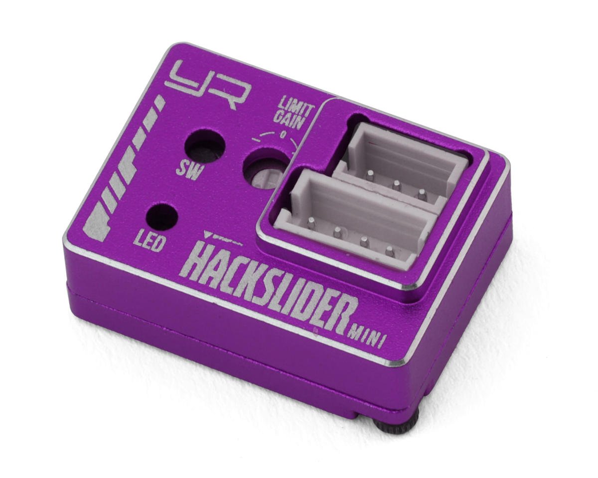 Yeah Racing Hackslider Mini Performance Tuned Drift Gyro (Purple) (YEA-YE-0046PP)