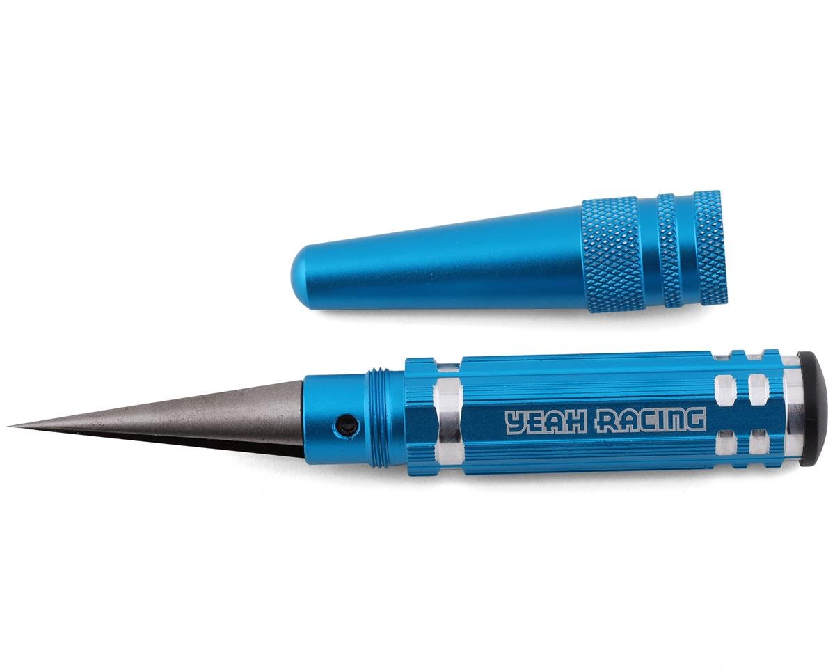 Yeah Racing Aluminum 0-14mm Body Reamer (Blue) (YEA-YT-0178BU)