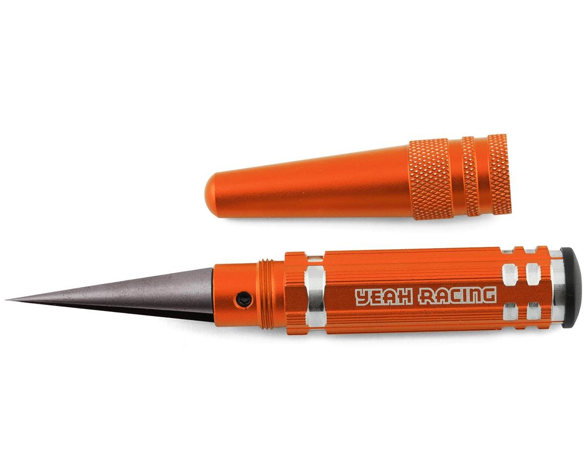 Yeah Racing Aluminum 0-14mm Body Reamer (Orange) (YEA-YT-0178OR)