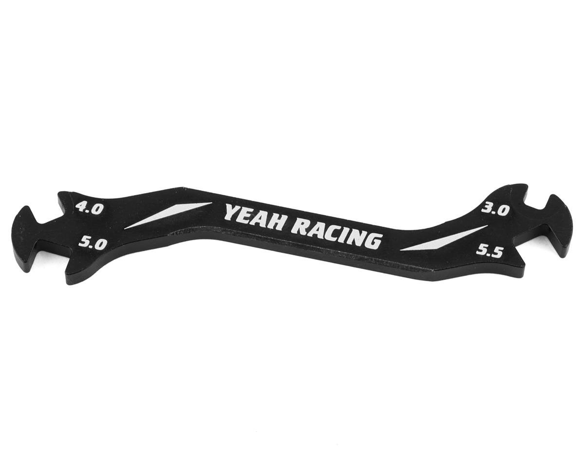 Yeah Racing Aluminum Turnbuckle Wrench (Black) (3, 4, 5, 5.5mm) (YEA-YT-0197BK)